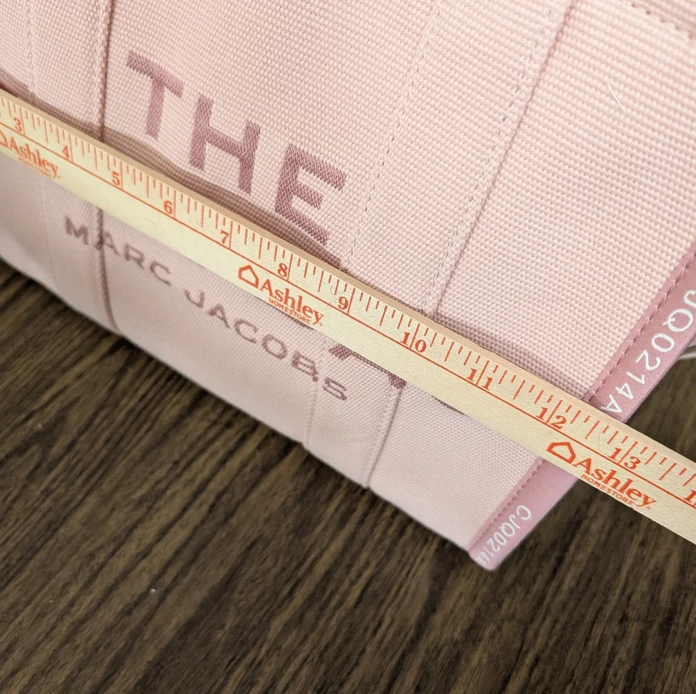 Light Pink Canvas Tote Bag - Picture 7 of 9